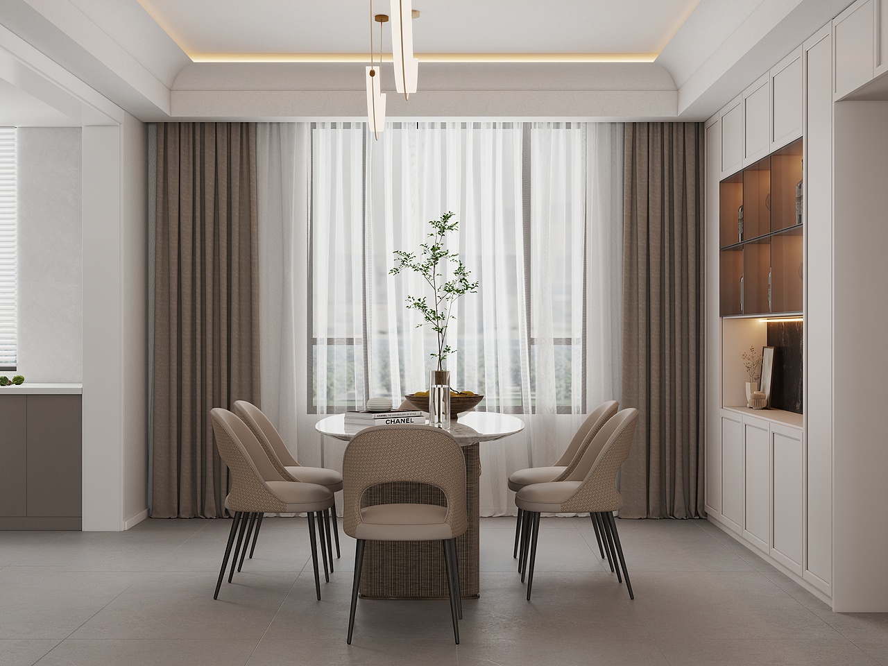 豪苑翡翠城家装效果图（图ZMzk1MTU1OTYw） - 家装设计 - 站酷设计师愿梦想的光照亮你原创素材 - 站酷ZCOOL