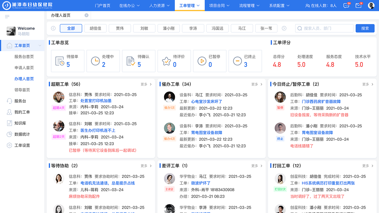 工单系统（图ZMzk1MTYzNTc2） - 软件界面 - 站酷设计师UI设计铺原创素材 - 站酷ZCOOL