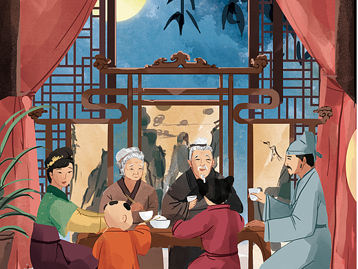 古诗词插图