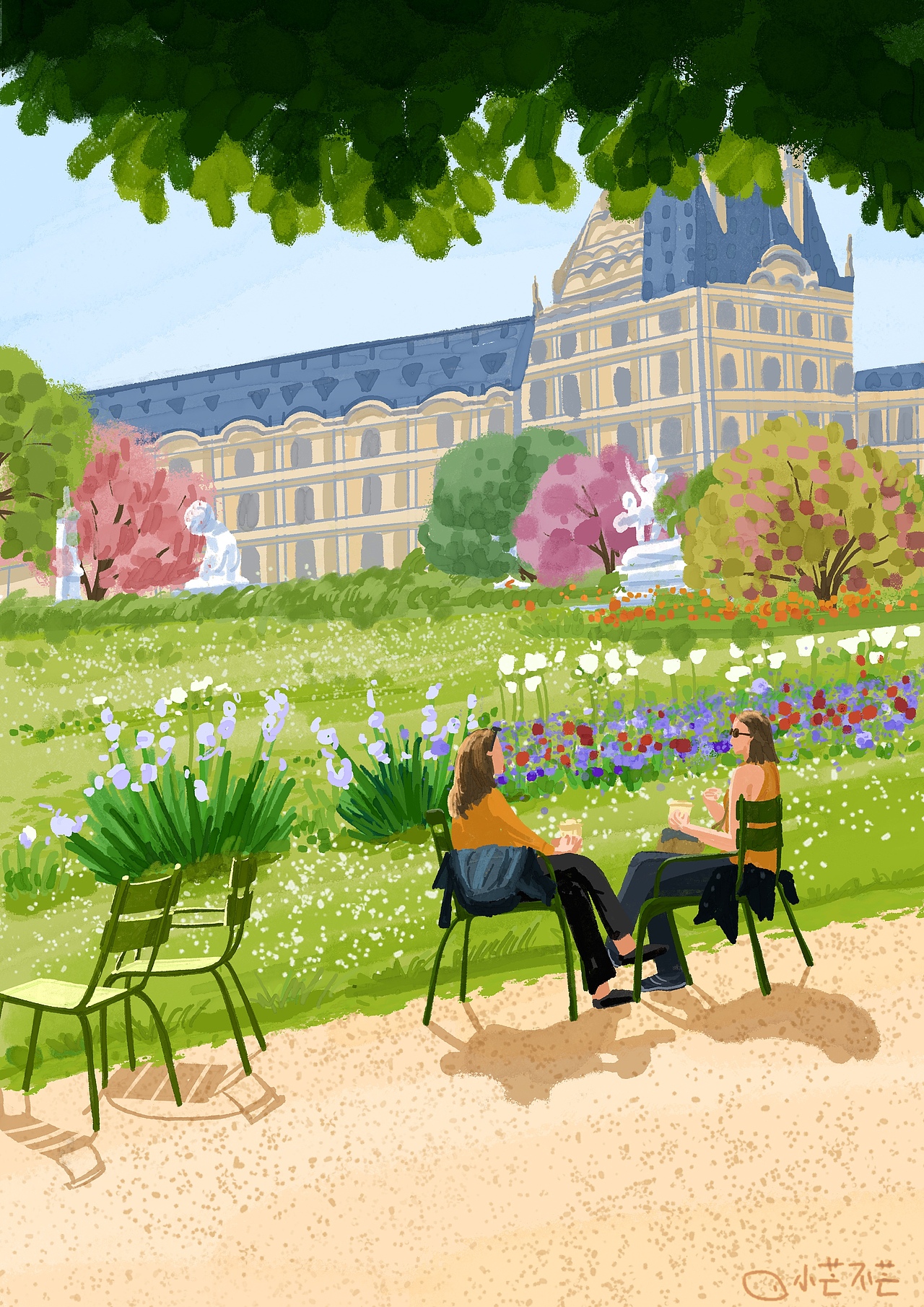 一组关于夏天的插画（图ZMzk1MTY1MTUy） - 创作习作 - 站酷设计师小芒不芒原创素材 - 站酷ZCOOL