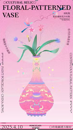 动态海报设计瓷器