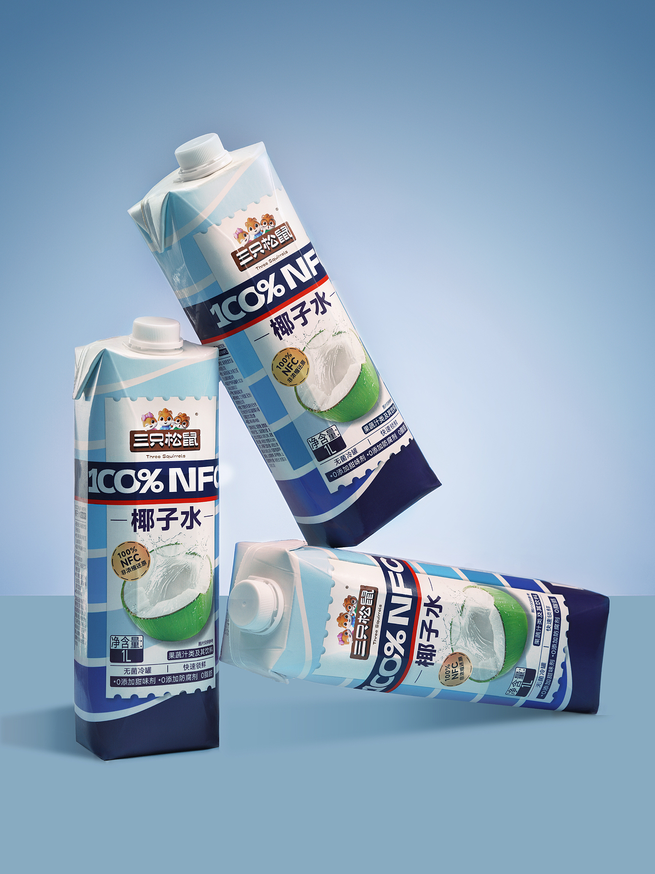 三只松鼠｜NFC椰子水包装设计（图ZMzk1MTcyMzMy） - 包装 - 站酷设计师XXD创意设计原创素材 - 站酷ZCOOL