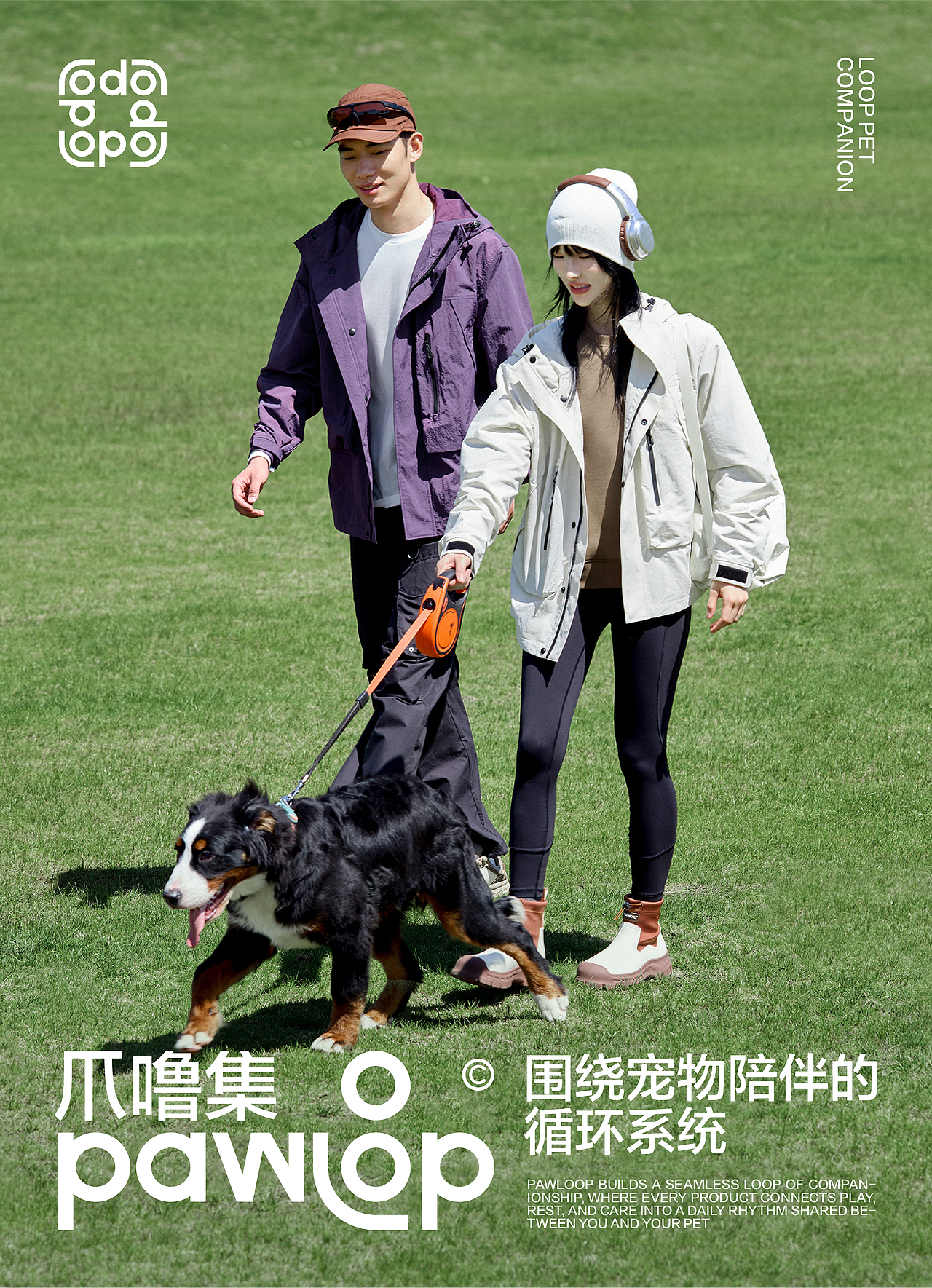 爪噜集PawLoop|宠物品牌视觉设计