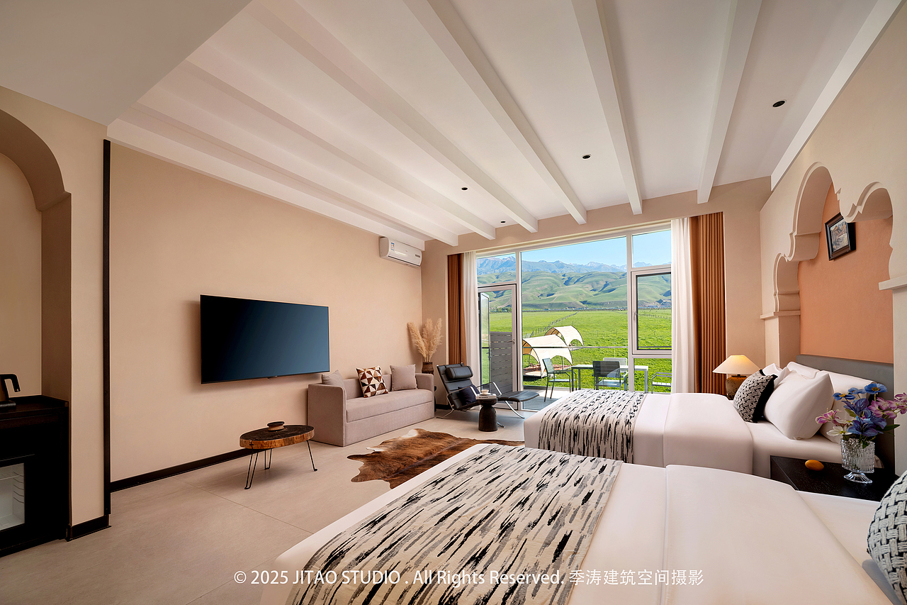 那拉提民宿摄影