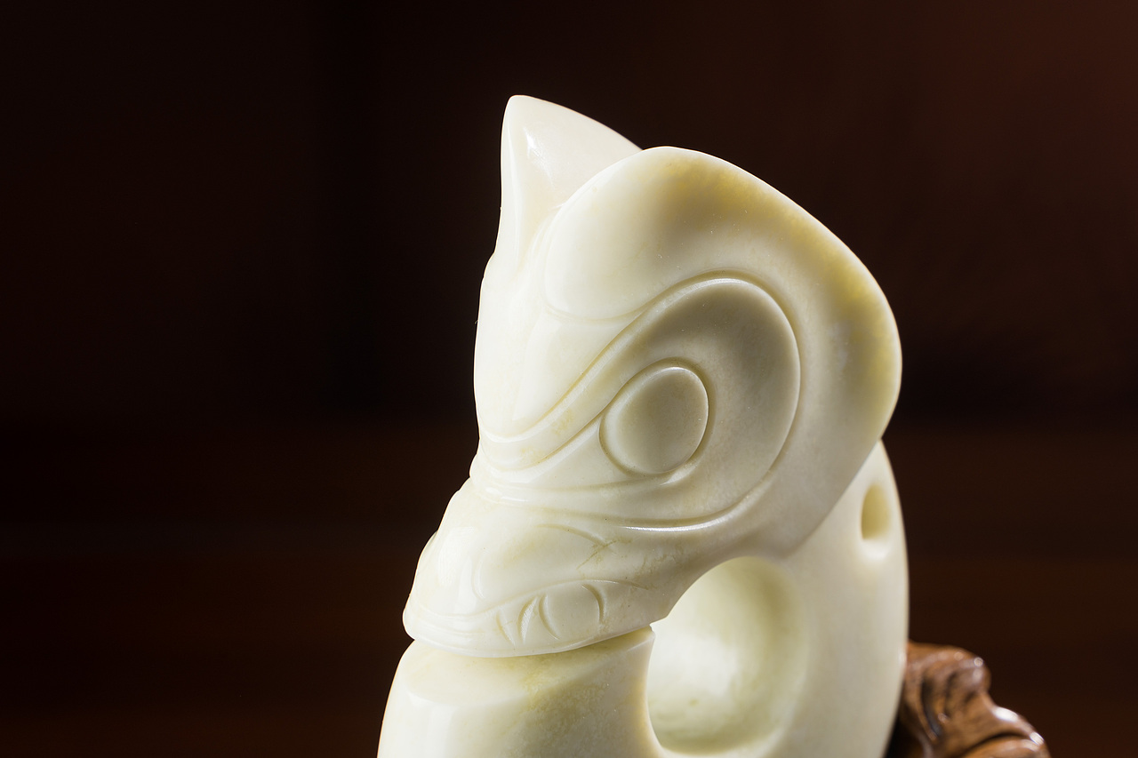 《蒨意》| 玉石摆件 | 博物馆文创 | 装饰品（图ZMzk1MTc3MDEy） - 产品摄影 - 站酷设计师一毛拍美器原创素材 - 站酷ZCOOL