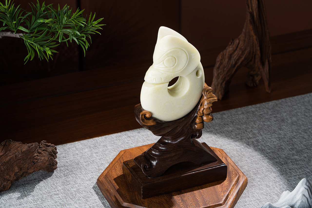 《蒨意》| 玉石摆件 | 博物馆文创 | 装饰品（图ZMzk1MTc2OTk2） - 产品摄影 - 站酷设计师一毛拍美器原创素材 - 站酷ZCOOL