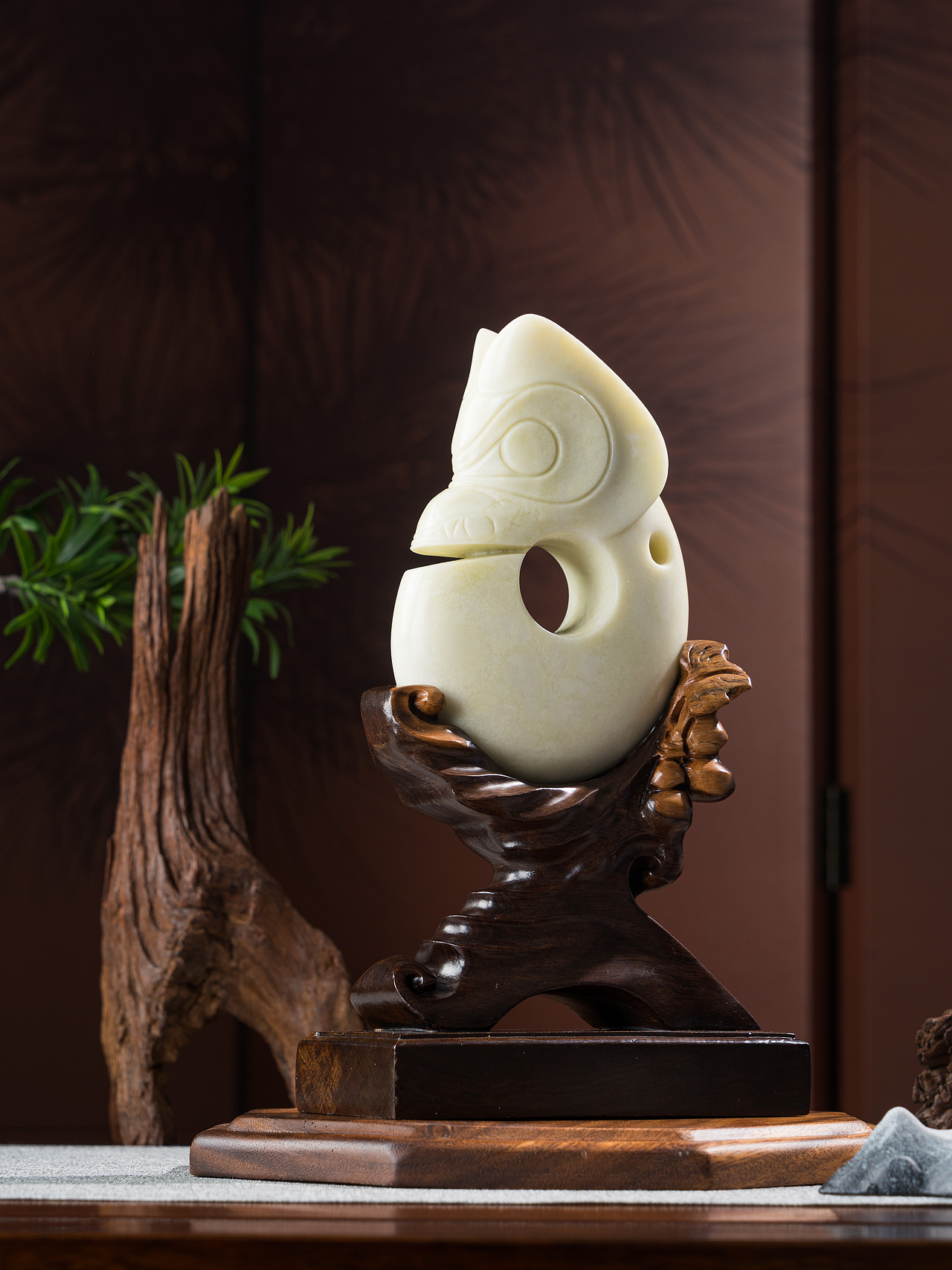 《蒨意》| 玉石摆件 | 博物馆文创 | 装饰品（图ZMzk1MTc3MDAw） - 产品摄影 - 站酷设计师一毛拍美器原创素材 - 站酷ZCOOL