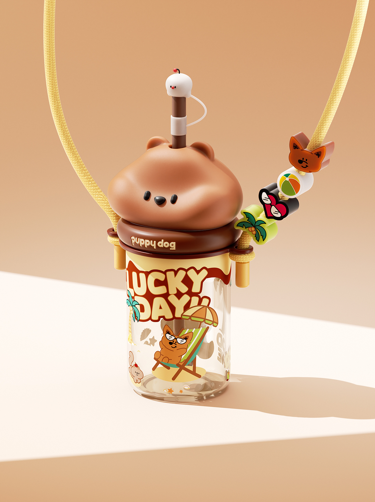 puppy  dog水杯设计。