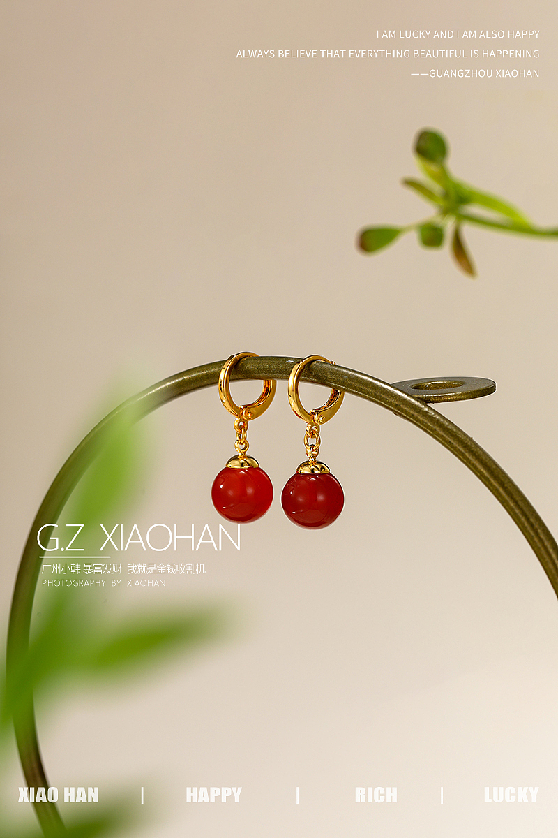 饰品拍摄 新中式饰品 古风首饰 国潮  耳坠 拍摄 耳钉