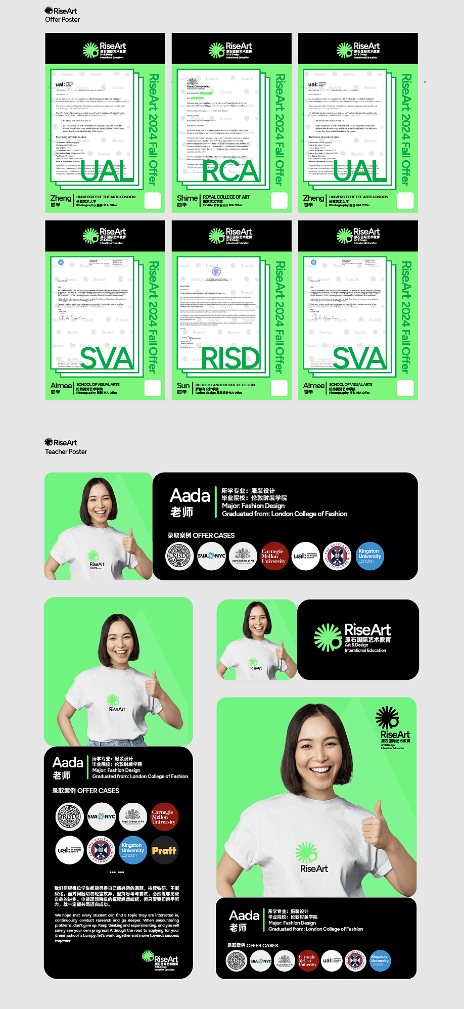 峥嵘品牌设计-RiseArt原石国际艺术教育（图ZMzk1MTk1MjYw） - 品牌 - 站酷设计师峥嵘品牌设计工作原创素材 - 站酷ZCOOL