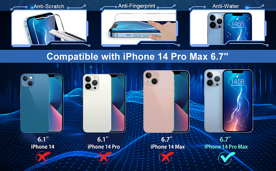 钢化前膜14promax