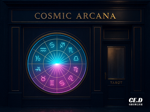 Cosmic Arcana丨现代塔罗牌设计