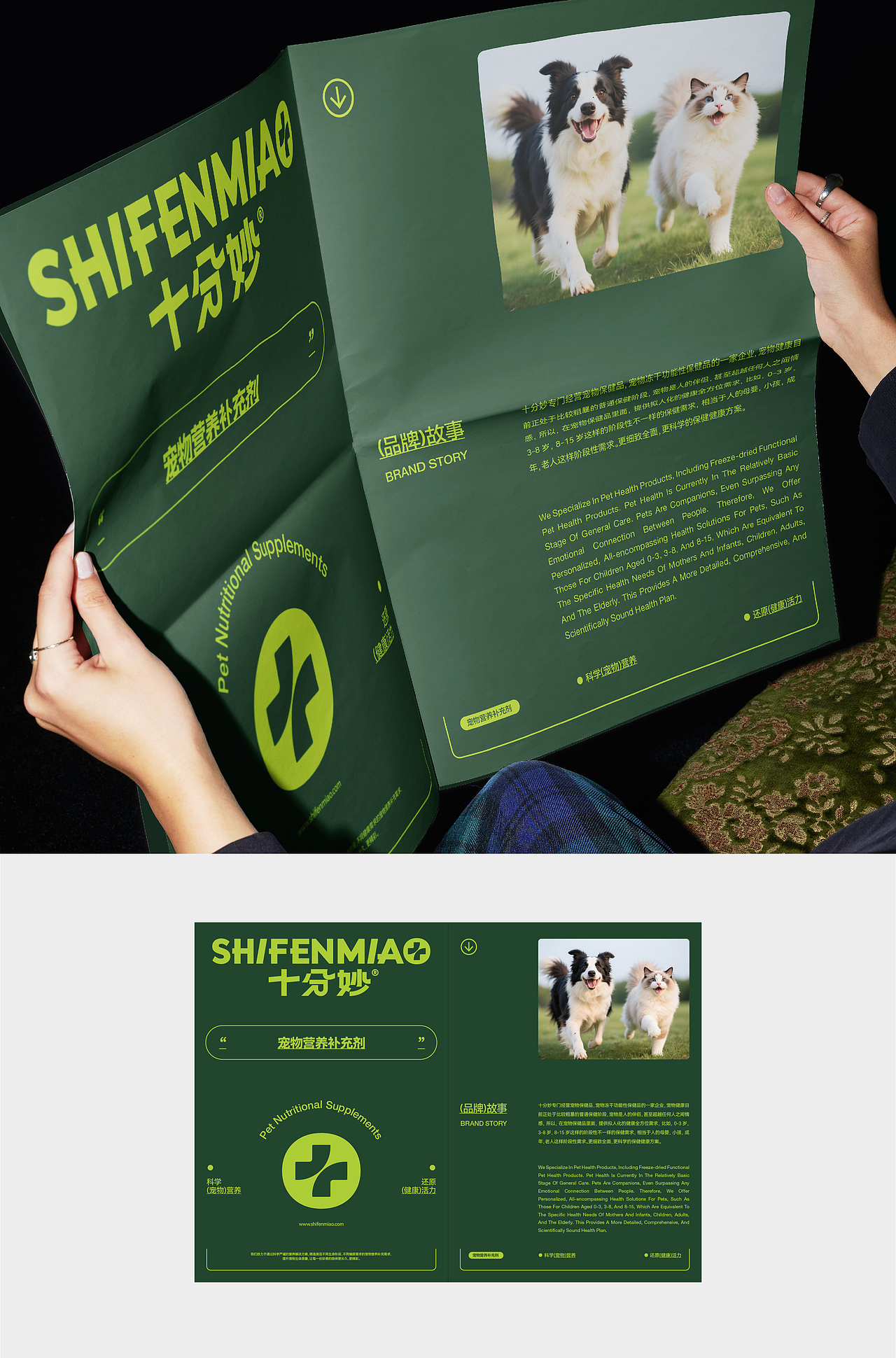 十分妙宠物营养补充剂/品牌设计/包装设计