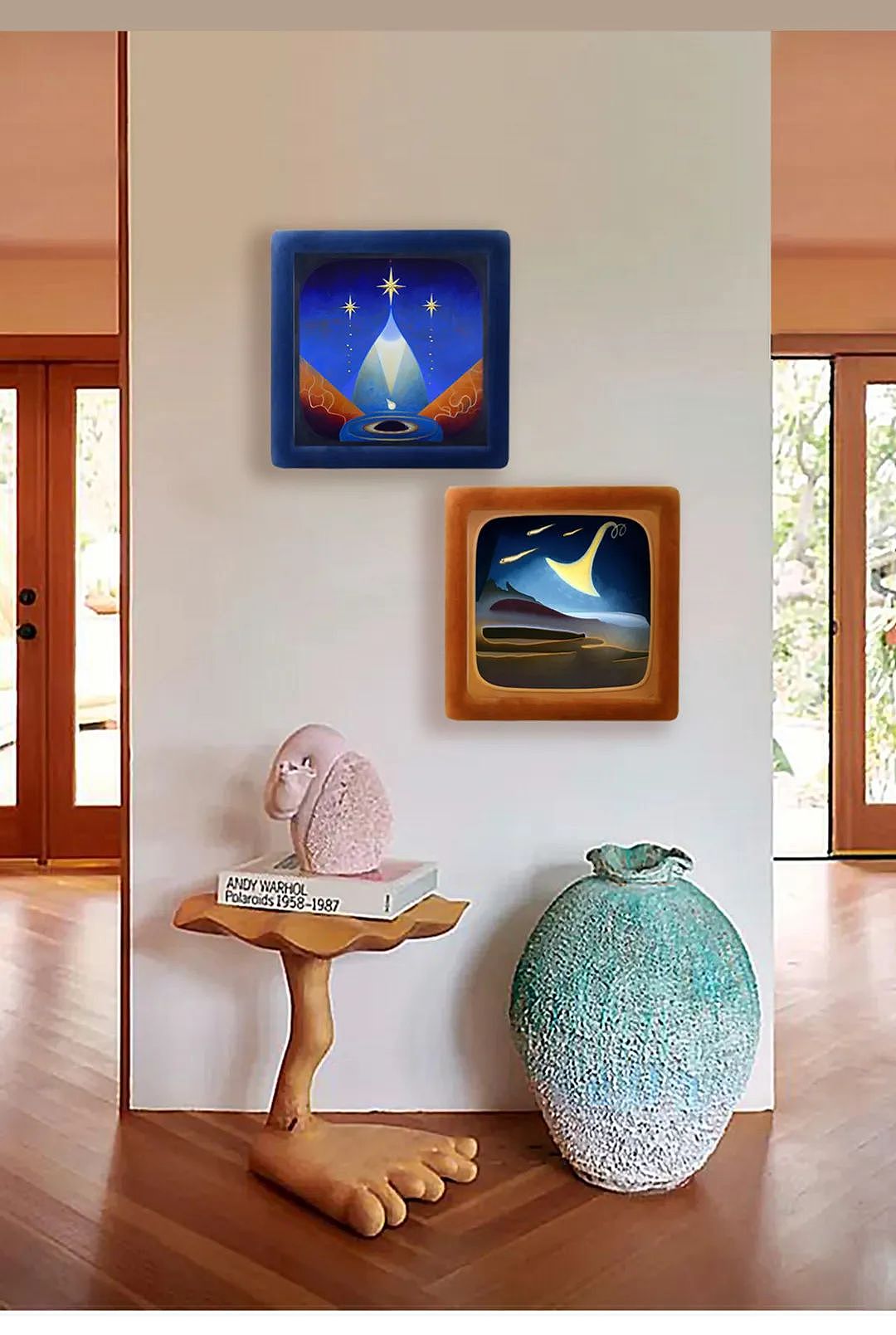 Esumhome一心为家新品家饰挂画系列《日月星辰》