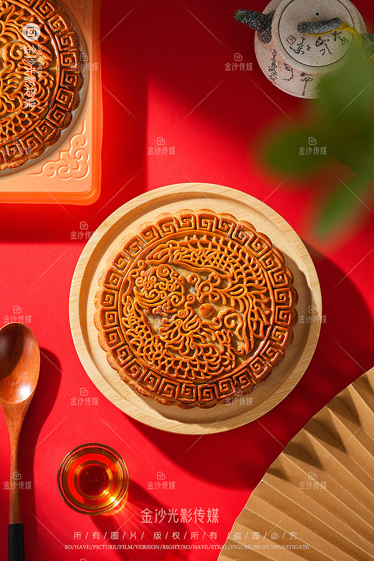 中秋大月饼🥮,比脸还大的月饼,武汉美食拍摄