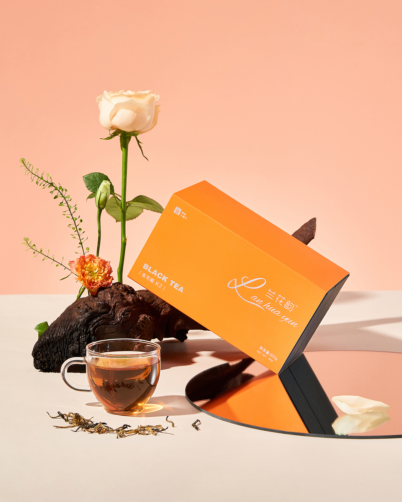 兰花韵&润岩芳茶叶包装（图ZMzk1MjE0NTAw） - 包装 - 站酷设计师壹草壹目原创素材 - 站酷ZCOOL