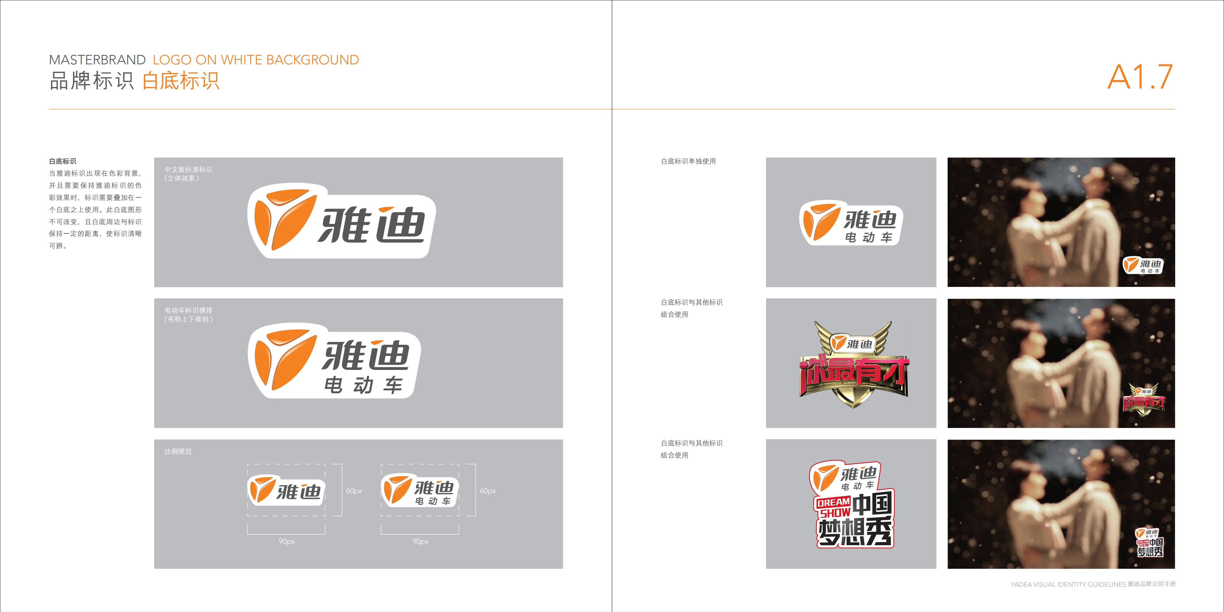 雅迪品牌Vi手册电动车小毛驴LOGO标志设计视觉形象可编辑源文件（图ZMTUxOTQxMDQ=） - 观点 - 站酷设计师Tushine图象灵感原创素材 - 站酷ZCOOL