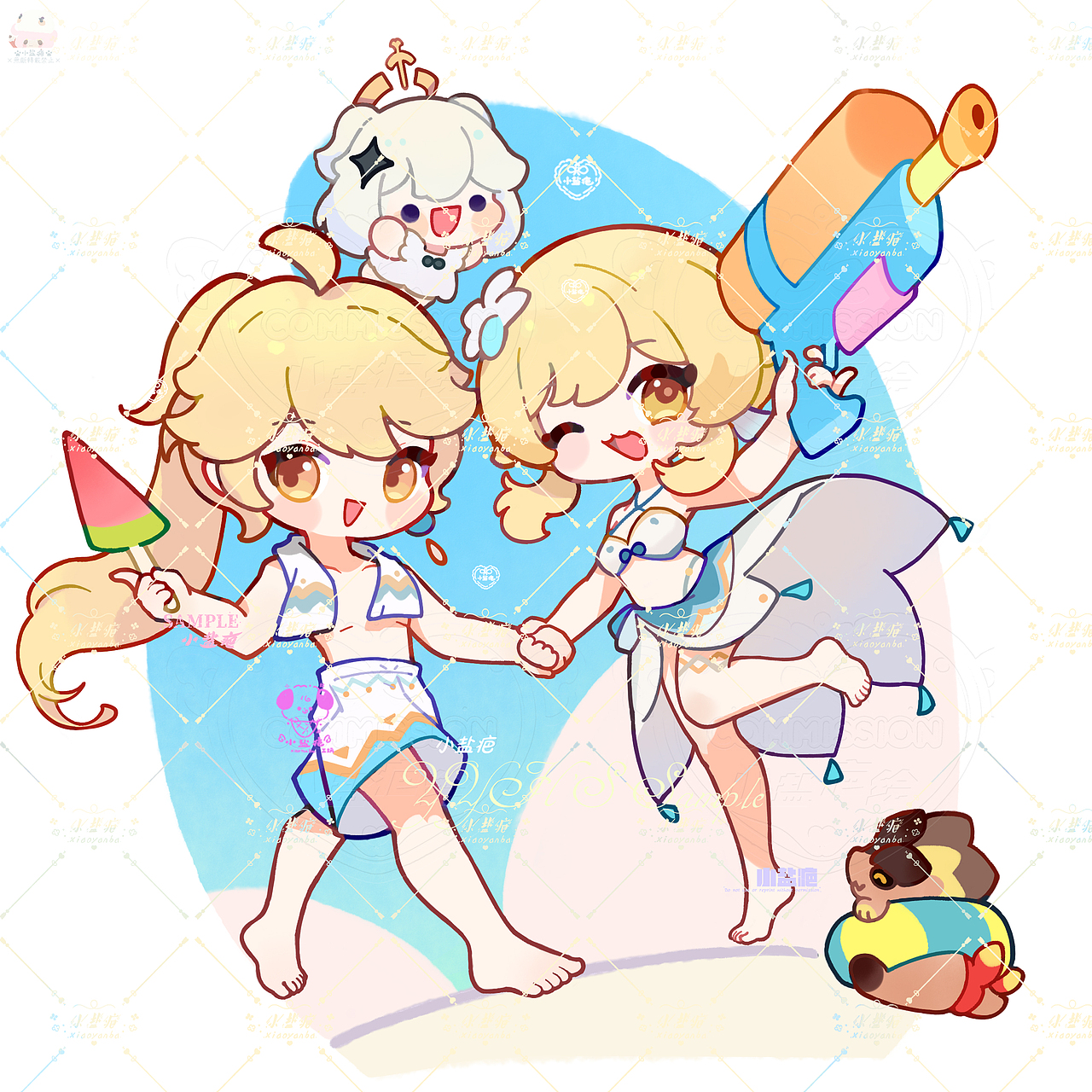 夏日可爱大游玩