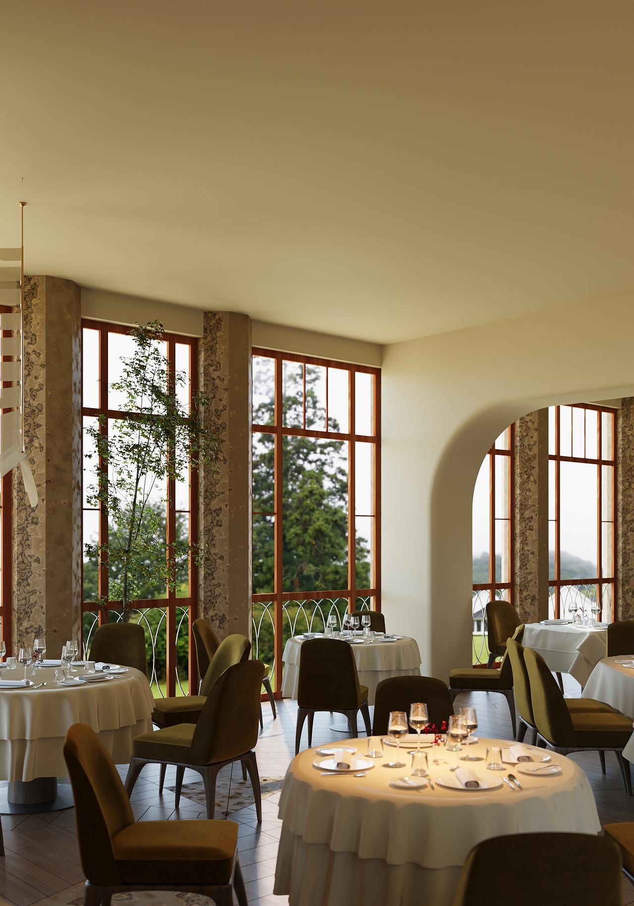 《法式复古餐厅》