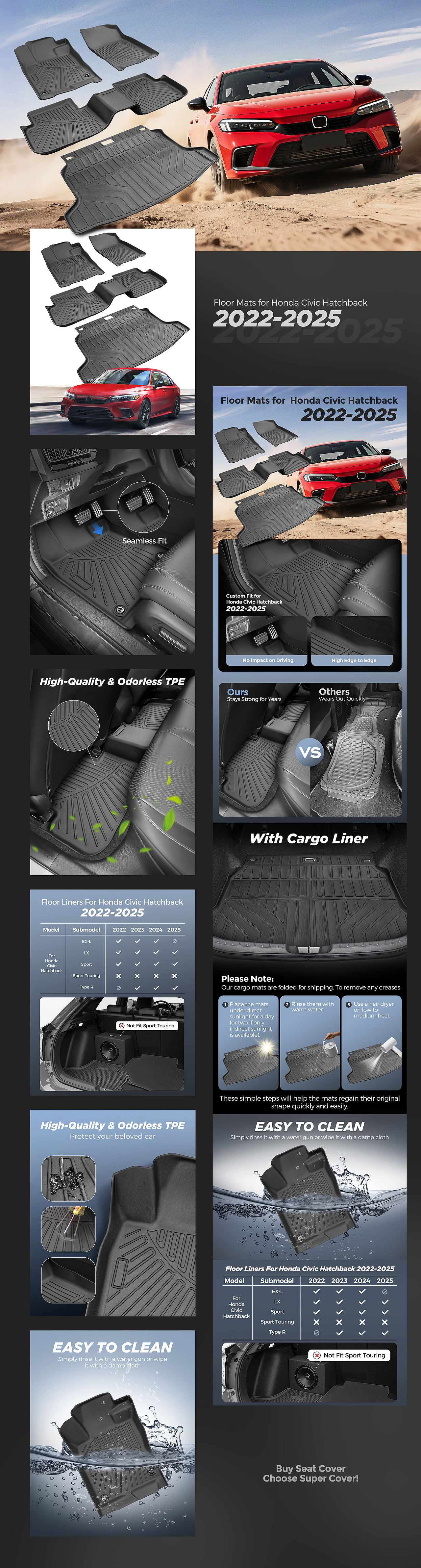 Amazon亞馬遜汽車腳墊（圖ZMzk1MjQwNzUy） - 其他平面 - 站酷設計師一見鴻爺誤終生原創(chuàng)素材 - 站酷ZCOOL