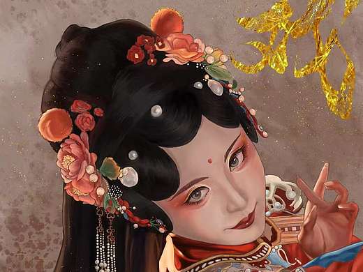 戏道（个人主页-ZNzI0MDY5NjA=） - 艺术插画 - 站酷设计师爱画画的小棠原创素材 - 站酷ZCOOL