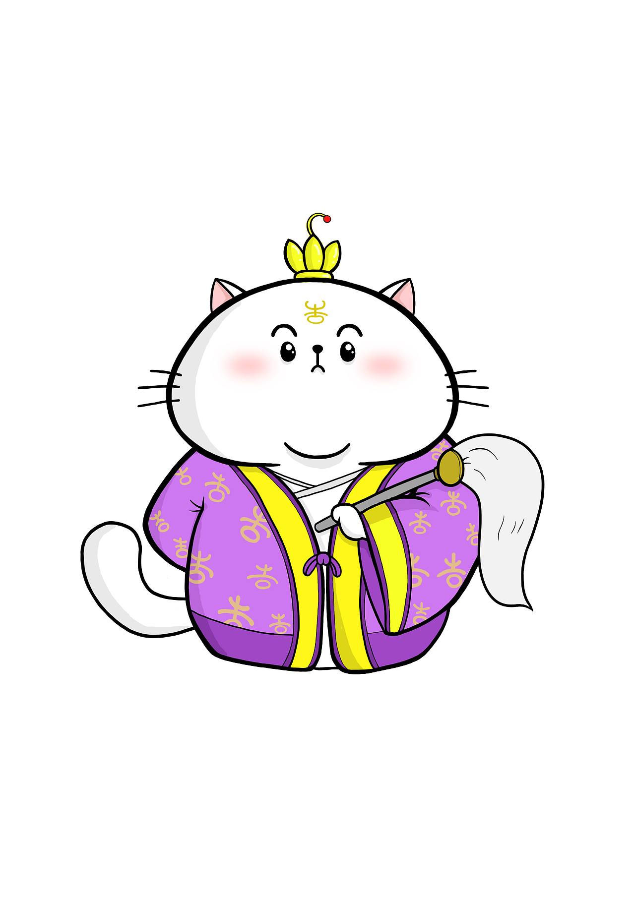 靈修的加肥喵（圖ZMzk1MjMyMzIw） - IP形象 - 站酷設(shè)計(jì)師有花道原創(chuàng)素材 - 站酷ZCOOL