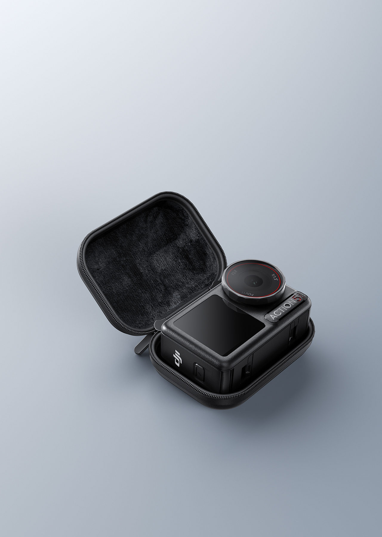 Action 5 Pro收纳包渲染（图ZMzk1MjQwNTY4） - 产品 - 站酷设计师枫麟原创素材 - 站酷ZCOOL