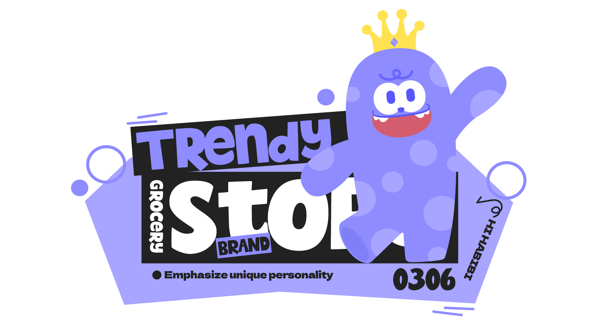 IP形象设计｜迪拜Hi Habibi生活集合潮流店品牌IP设计