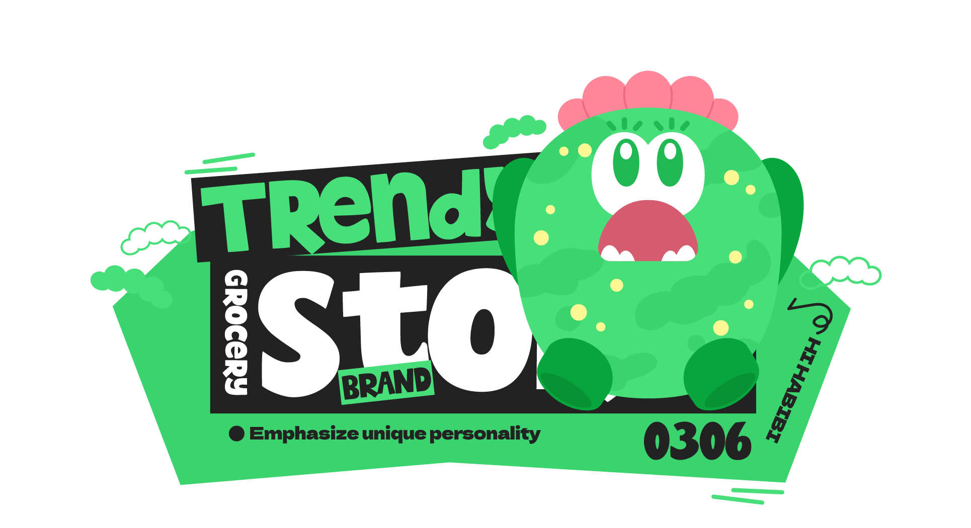 IP形象设计｜迪拜Hi Habibi生活集合潮流店品牌IP设计