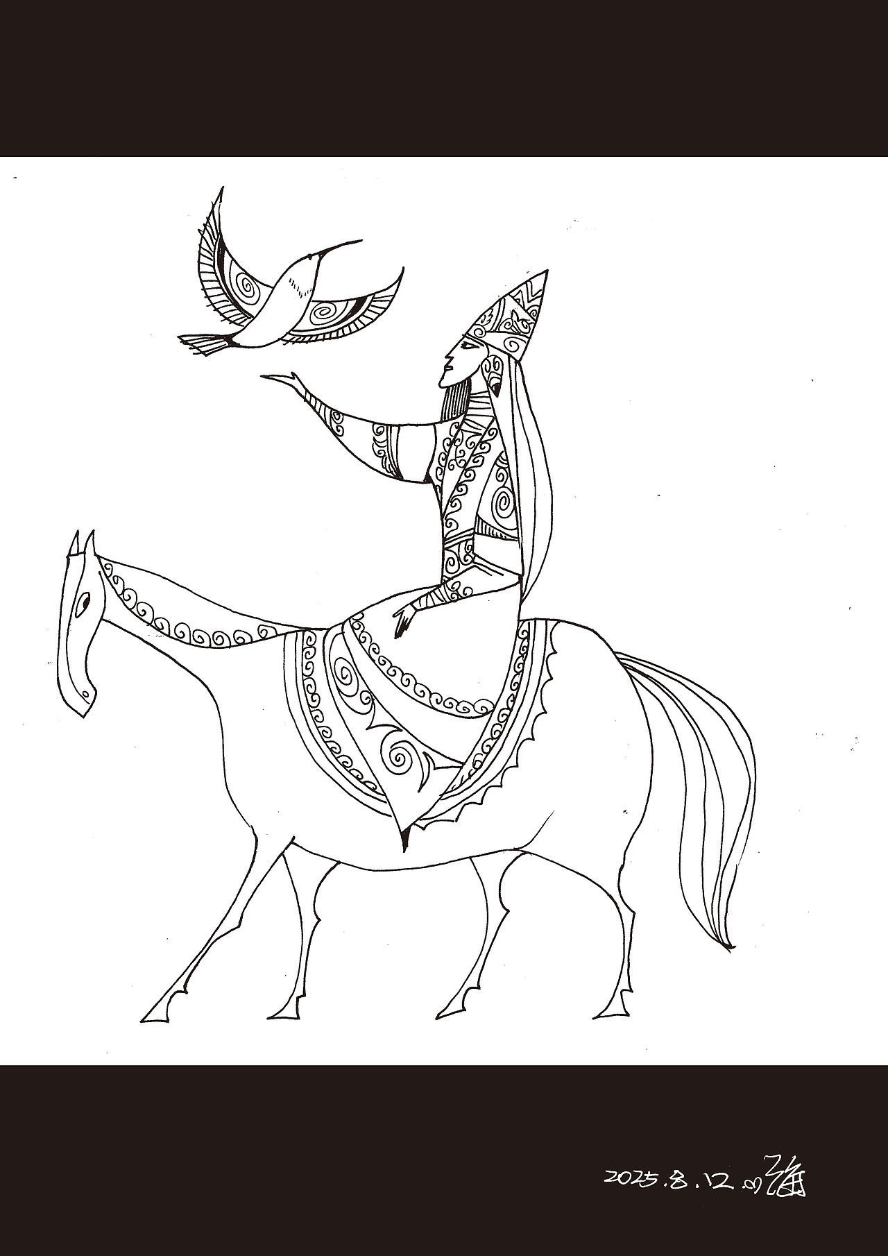插画风格练习（图ZMzk1MjQ5MzA4） - 儿童插画 - 站酷设计师北京图鉴江山文化原创素材 - 站酷ZCOOL