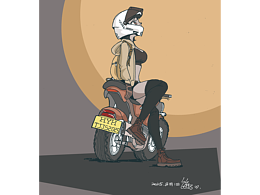 插畫(huà)風(fēng)格練習(xí)