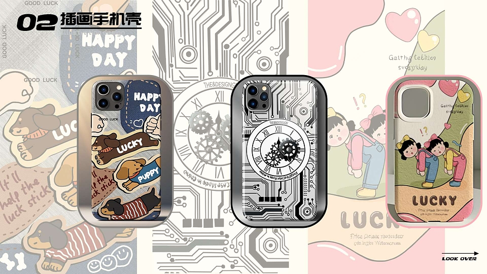 个人求职作品集&插画&IP等