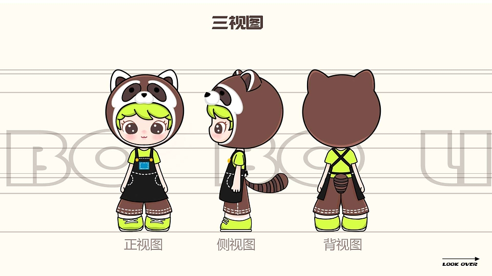 个人求职作品集&插画&IP等