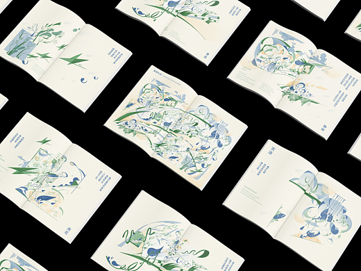 夏雨礼纪-插画画册