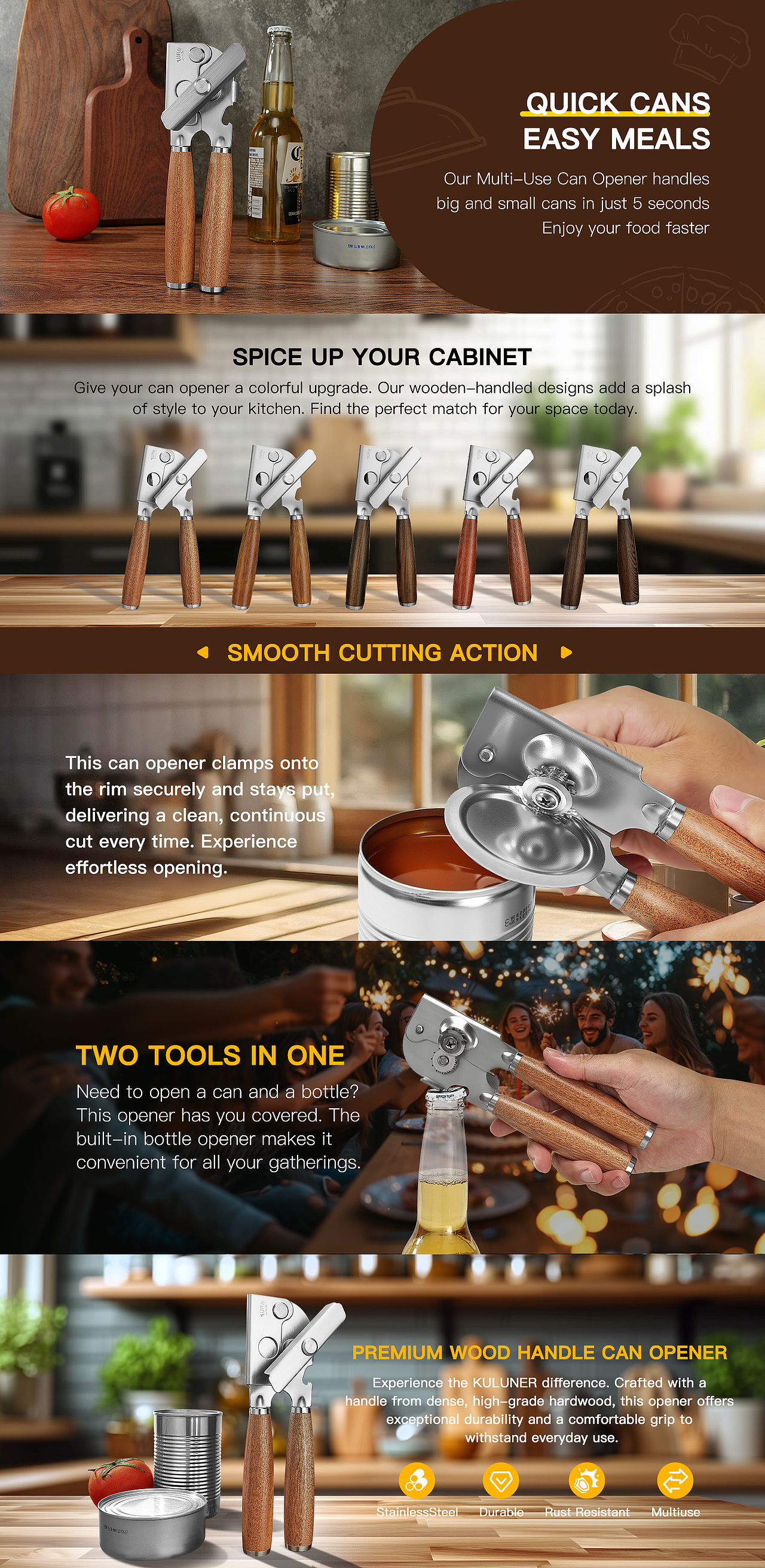 亚马逊厨具,开罐器页面设计