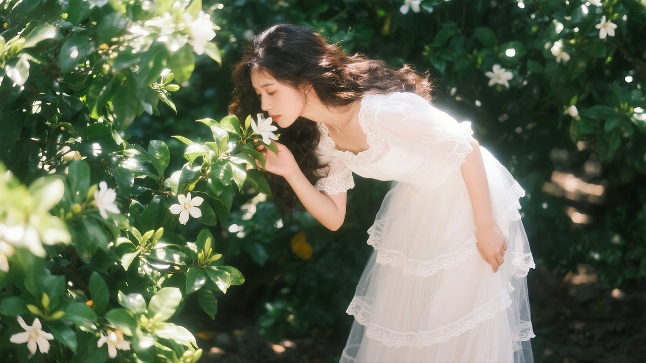 爷爷不泡茶空山栀子