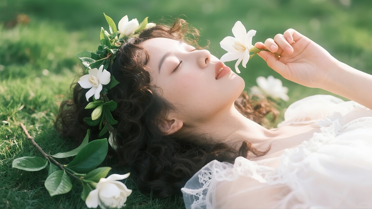 爷爷不泡茶空山栀子