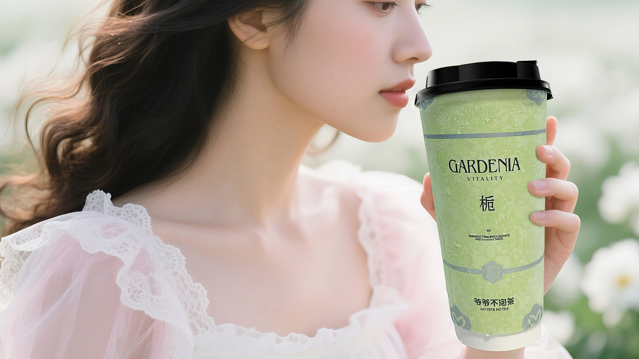 爷爷不泡茶空山栀子