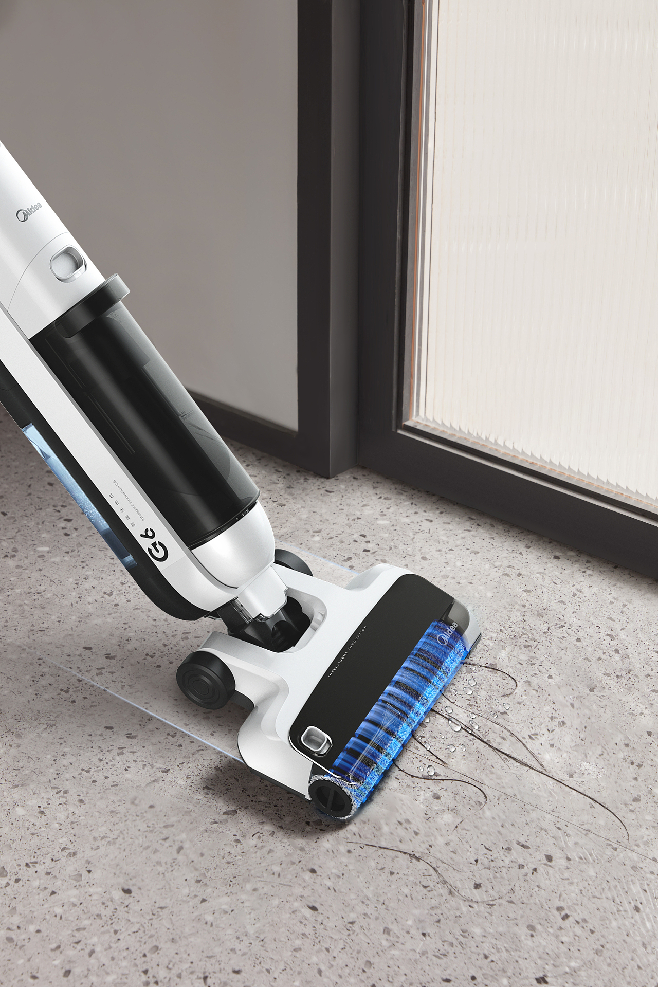 Midea美的洗地机G6场景图实拍