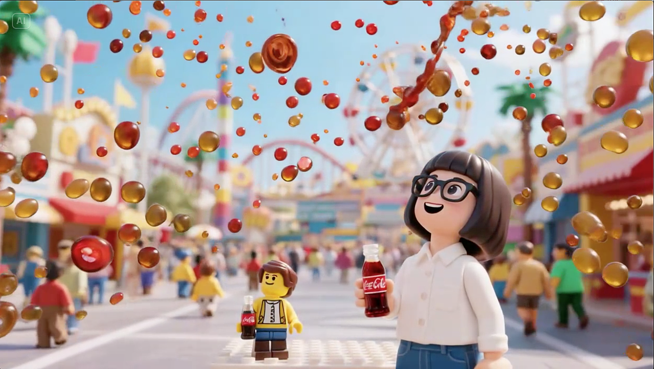 可口可乐AI广告片（练习）（图ZMzk1Mjg3MTA4） - 短片 - 站酷设计师蓬松牛角包原创素材 - 站酷ZCOOL