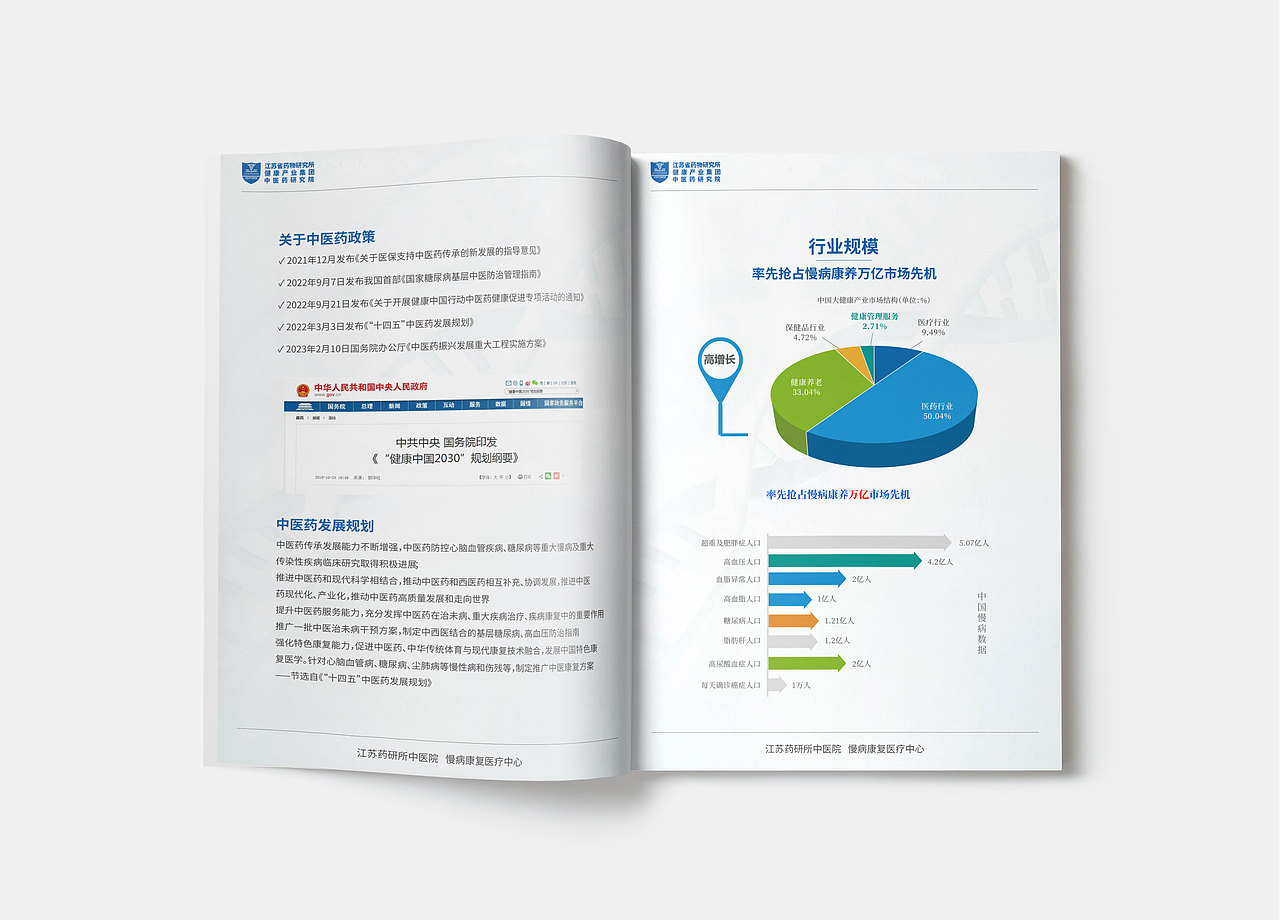 蓝色大健康行业企业宣传画册（图ZMzk1Mjg3MTU2） - 书籍/画册 - 站酷设计师卡夫卡和猫原创素材 - 站酷ZCOOL