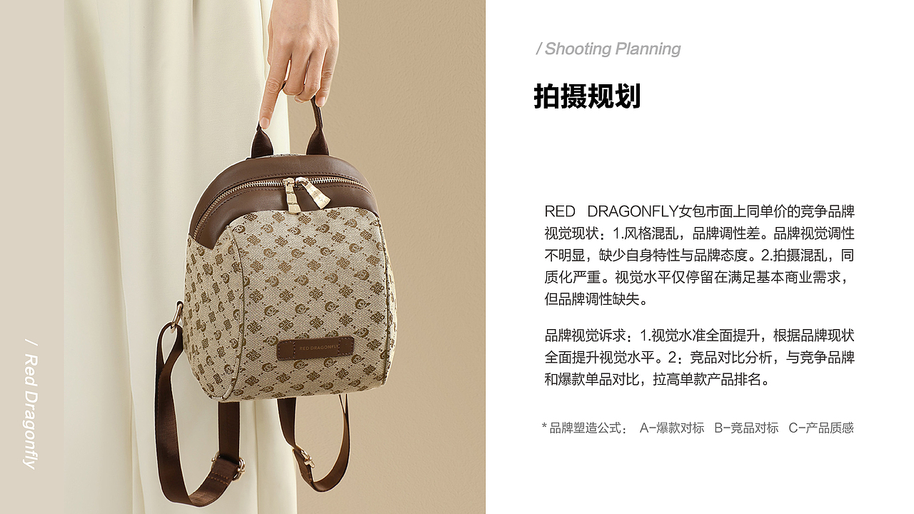 RED DRAGONFLY红蜻蜓女包拍摄策划