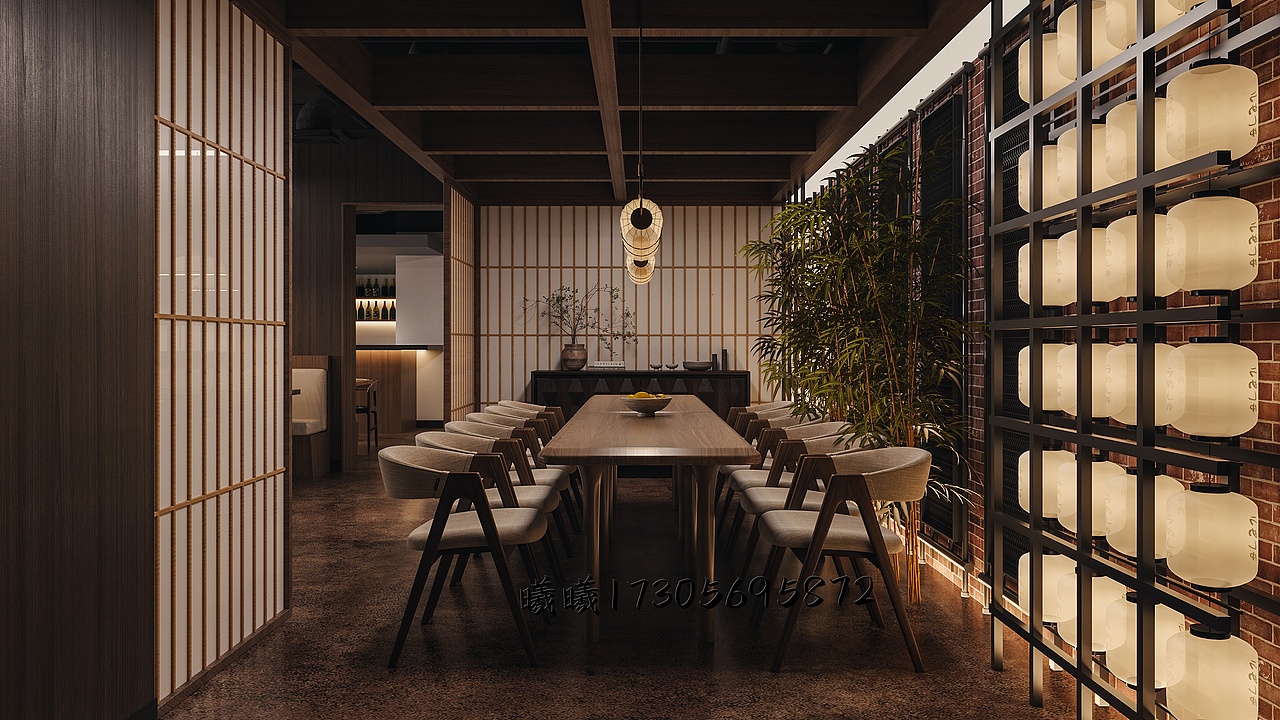 星夜公司 | 分享一组超有氛围感的餐厅设计✨