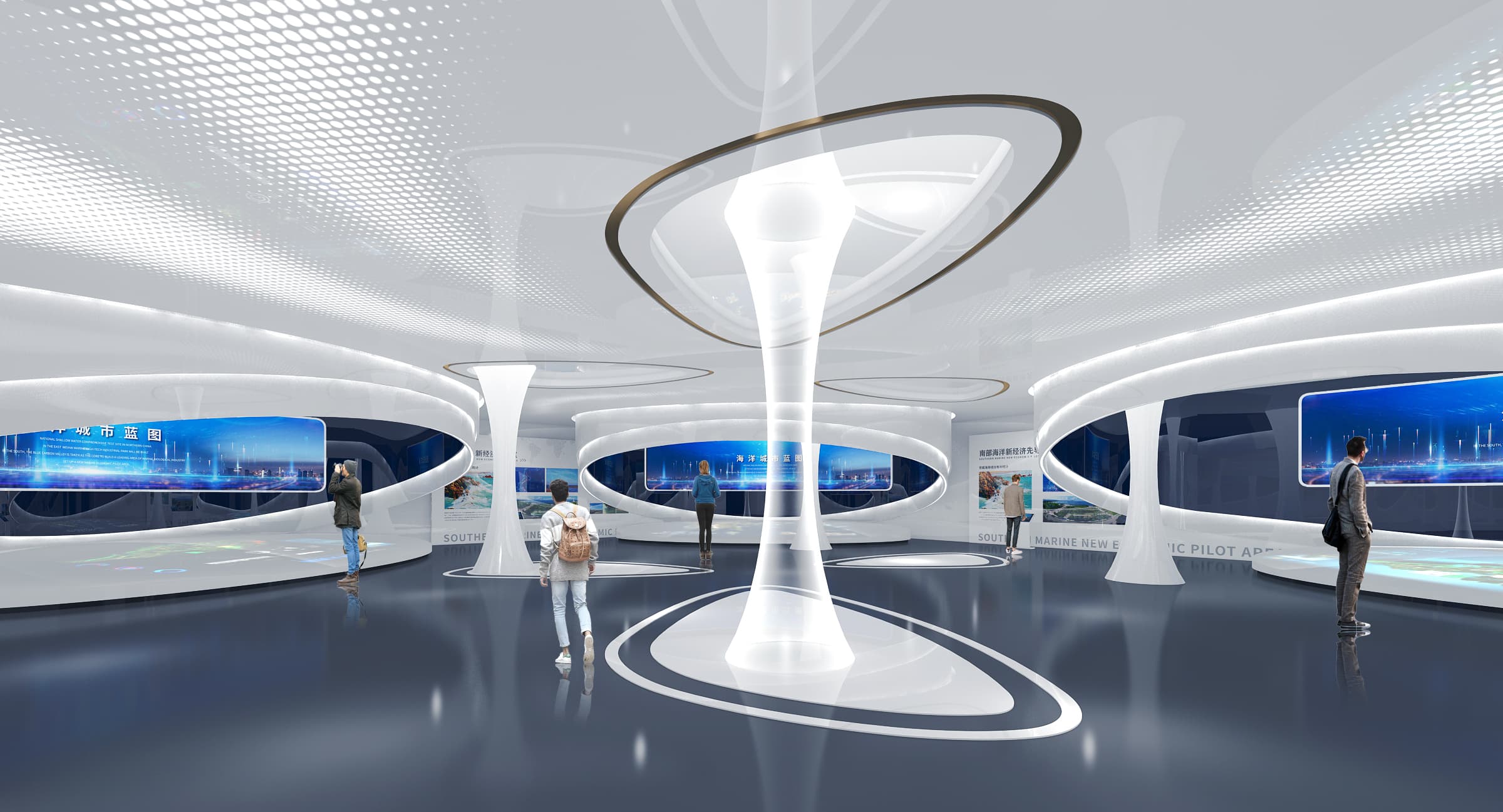 一键“穿越”到威海海洋牧场展厅，体验海洋科技狂欢！-森克思科技