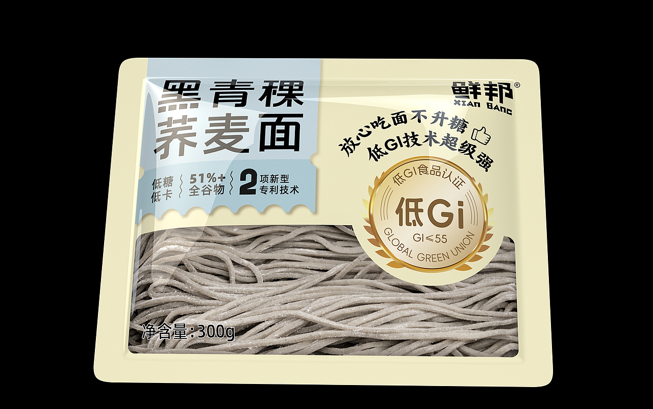 半干面包装设计丨荞麦面包装丨食品包装设计丨面条包装