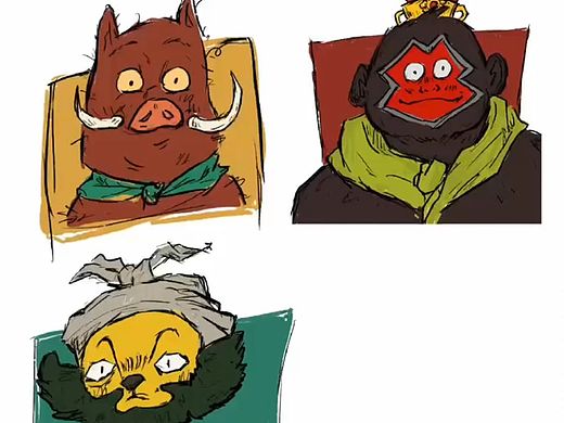 浪浪山小妖怪呀！（个人主页-ZNzI0MTM5MDA=） - 创作习作 - 站酷设计师XIAOxxI原创素材 - 站酷ZCOOL