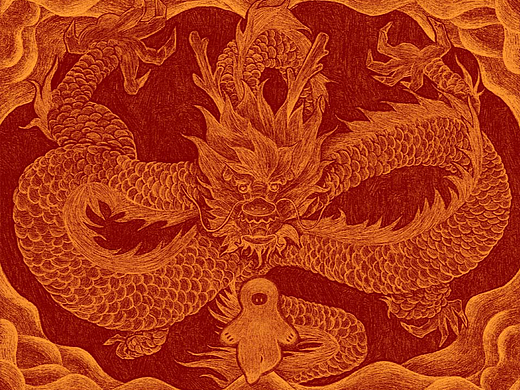 IP影子计划「藏龙」单幅插画