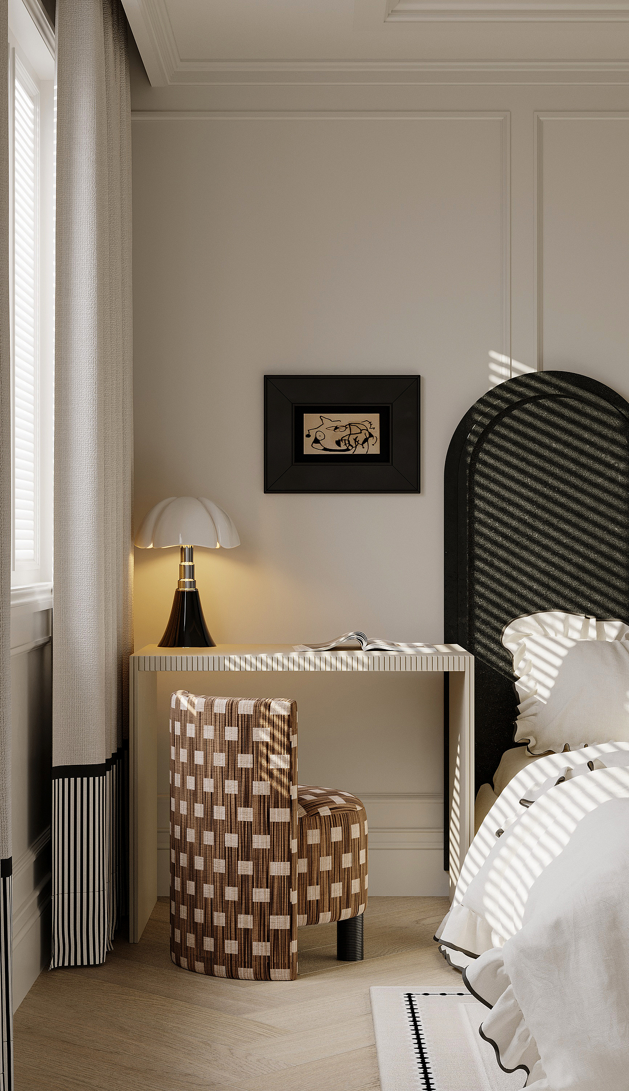 西派少城黑白法式（图ZMzk1MzEwMjQ0） - 家装设计 - 站酷设计师空间表现师_Alan原创素材 - 站酷ZCOOL