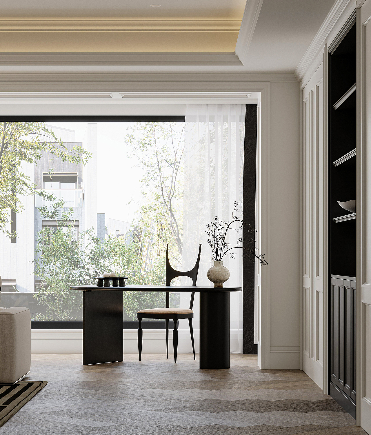 西派少城黑白法式（图ZMzk1MzEwMTQ0） - 家装设计 - 站酷设计师空间表现师_Alan原创素材 - 站酷ZCOOL