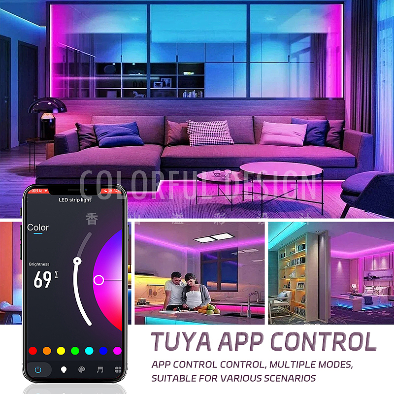 智能彩灯-亚马逊主副图设计拍摄精修作品跨境电商美工